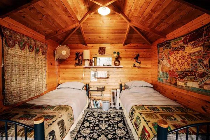 Starry Nights Cabin Fever Waikino Værelse billede